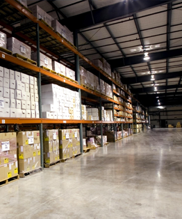 Warehousing – temperature controlled storage